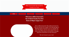 Desktop Screenshot of greenwellsfamilyfunpark.com